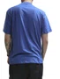 Camiseta Masculna Plano C Logo Manga Curta Estampada - Azul