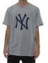 Camiseta New Era Tri Yankees Manga Curta - Cinza Mesclado