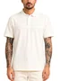 Camiseta Polo Masculina Freesurf Cool Manga Curta - Off White