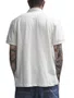 Camiseta Polo Masculina RC Wettie Manga Curta Estampada - Off White