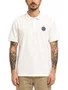 Camiseta Polo Masculina RC Wettie Manga Curta Estampada - Off White