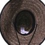 Chapéu de Palha Rip Curl Wetty Straw - Palha/Preto