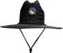 Chapeu de Palha Rusty para Praia Straw Lifeguard - Preto