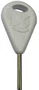 Chave de Quilha Expans para prancha de Surf original - Branco