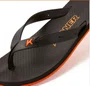 Chinelo Masculino Kenner New Summer - Preto/Laranja