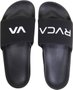 Chinelo Masculino RVCA Slide - Preto