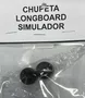 Chupeta para Simulador e Longboards - Preto