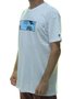Camiseta Masculina Billabong United Estampada Manga Curta - Branco