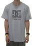 Camiseta Masculina DC Pillpat Manga Curta - Cinza Mesclado