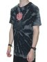 Camiseta Masculina Element Hyped Manga Curta - Preto Tie Dye
