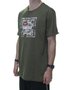 Camiseta Masculina Surfly The Origens Manga Curta - Verde Militar