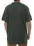 Camiseta Masculina Globe Básica Caper Estampada Manga Curta - Verde Musgo