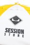 Guarda Sol Session Vip 2,0M Com Saida de Vento - Amarelo/Branco