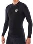 Jaqueta De Surf Flashbomb Neo Poly Manga Longa - Preto