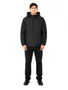 Jaqueta Masculina Session Bomber Com Touca 03 - Preto