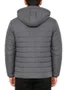 Jaqueta Masculina Session Bomber Com Touca 04 - Cinza Escuro