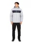 Jaqueta Masculina Session Bomber Com Touca 07 - Cinza/Marinho