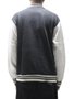 Jaqueta Plano C Bomber College - Preto