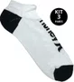 Kit 3 Meias Unissex Invisivel Surf - Branco