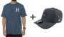 Kit Camiseta Huf Classic + Boné New Era Veranito Nec NYC