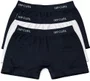 Kit Cueca Rip Curl Boxer Cotton - Preto/Branco