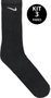 Kit Meia Nike Everiday 3 Pares - Preto