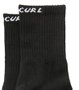 Kit Meia Rip Curl Brand Crew 5 Pares - Preto