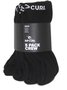 Kit Meia Rip Curl Brand Crew 5 Pares - Preto