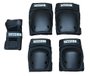 Kit Proteção Session Joelheira Cotoveleira Wrist Guard - Preto