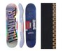 Kit Shape Hondar Serie Flag Foil  8.0 + Lixa para Skateboards Jessup Grip - Preto