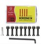 Kit Skate Montado = Shape Zero Maple, Lixa Grizzly, Truck OBI, Rolamento Red Bones, Roda Anti Action, Parafuso Kronik