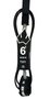 Leash De Surf Banana Wax Regular 6.0 Pés - Preto
