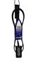 Leash De Surf Sda PRO Big Wave 2 Distorcedor - Preto Branco
