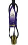Leash Para Surf 6 Pés 2 Distorçedor Regular - Preto Amarelo
