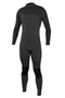 Long John O'Neill Hyperfreak 4/3 mm Zipless Full - Black/Black