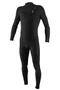 Long John O'Neill Hyperfreak Chest Zip 3/2 mm CZ Full - Black/Black