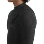 Long John O'Neill Hyperfreak Chest Zip 4/3 mm CZ Full - Black/Black