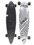 Longboard Hondar Pintail Vertigo - Preto/Branco