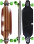 Longboard Montado Hondar Freeride - Madeira/Verde