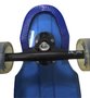 Longboards Smokate Usa/Bra 8x39 Polegadas - Azul Transparente
