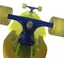 Longboards Smokate Usa/Bra 8x39 Polegadas - Verde Limão Transparente