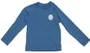 Lycra Infantil Rip Curl Icons Uv Manga Longa Estampada - Azul