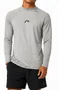 Lycra Masculina Rusty Para Surf Manga Longa - Cinza