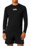 Lycra Masculina Rvca Surf Va - Preto