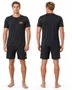 Lycra Quiksilver Surf G Land - Preto