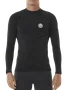 Lycra Rip Curl Icons Brushed Manga Longa - Preto