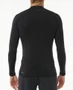 Lycra Rip Curl Icons Brushed Manga Longa - Preto