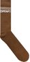 Meia Baw unissex Basic Digital Essentials 100% Algodão Caramelo - Caramel
