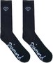 Meia Diamond brilliant  Sock cano Longo - Preto