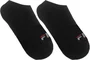 Meia Fila Cano Invisível Kit/3 Pares Feminino Sport Group - Preto